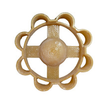 Flower Thumbprint Tea Cookie Cutter Made In USA PR5518 - $3.99