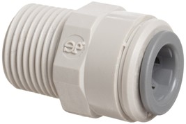 John Guest Acetal Copolymer Tube Fitting, Straight Adaptor, 3/8&quot; Tube OD... - £32.03 GBP+