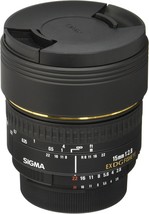 Fisheye Lens For Nikon Slr Cameras, Sigma 15Mm F/2.08 Ex Dg. - $767.95
