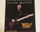 2009 James Burton International Guitar Festival Brochure Elvis Presley BR15 - $8.90