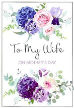 To My Wife on Mother's Day - Greeting Card - 23401 - €1,19 EUR To My Wife on Mother's Day - Greeting Card - 23401 - €1,19 EUR