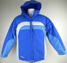 Columbia Tectonite Baby Blue Puffy Hooded WInter Coat Women&#39;s Med - Yout... - £31.65 GBP