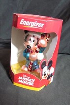 NIB 2000 Energizer Disney&#39;s Mickey Mouse Mouthblown Handcrafted 5&quot; - £11.34 GBP