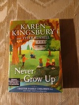 Never Grow Up By Karen Kingsbury &amp; Tyler Russell ARC Uncorrected Proof Paperback - £9.49 GBP