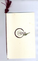 Opus Two Menu Dragon Ridge Country Club 2007 Culinary Institute Las Vegas Nevada - £26.23 GBP