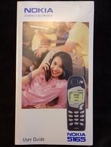 VINTAGE, NOKIA 5165 Owners Manual CELL PHONE USER GUIDE  NEW, SEALED - $6.92