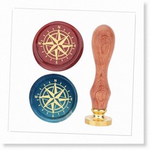 Rosewood Retro Wax Seal Stamp - 25mm Removable Brass Head for Wedding In... - $27.71