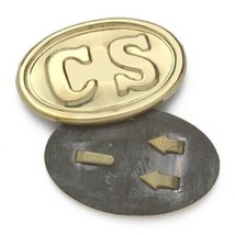 Solid Brass  Civil War Confederate States Enlisted Soldier Belt Buckle - $24.70