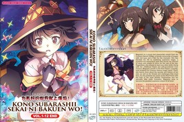 Anime Dvd~English Dubbed~Kono Subarashii Sekai Ni Bakuen Wo!(1-12End)FREE Gift - £12.42 GBP