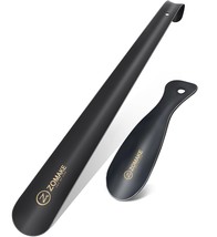 ZOMAKE Metal Shoe Horn 2Pcs - 16.5 inch Shoehorn Long Handled with Handl... - £19.89 GBP