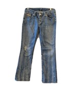 Seven7 Womens Mid Rise Skinny Stretch Blue Jeans Size 30x32 - $24.30