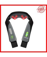 Deep Tissue Neck Massager with Washable Cover - Shiatsu Heating Massage ... - $84.01 CAD