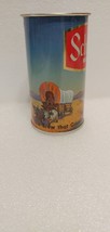 Vintage Schmidt Covered Wagon Train Zip Tab Associated 1 City Steel Beer... - $75.00