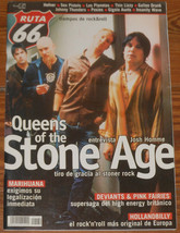 Route 66 #169 2001 Queens of The Stone Age Los Planets Sex Pistols Posies Mag - £6.55 GBP