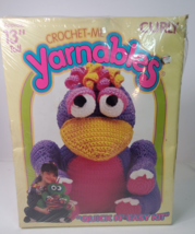 Amigurumi Crochet Kit Bird Purple Pink 13in Quick N&#39; Easy Kit KT2607 Vin... - $27.67
