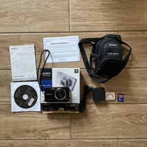 Sony Cyber-shot DSC-WX9 16.2MP Digital Camera Black Charger, Box &amp; Case Bundle - £107.66 GBP
