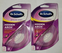 Dr. Scholl Stylist Step Hidden Arch Supports For Flats Prevent Arch Pain 2 Packs - £12.76 GBP