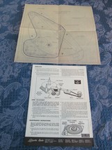 Lafayette PK-240 Turntable Instructions &amp; Mounting Template - $367.38 MXN
