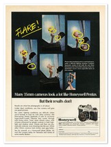 Print Ad Honeywell Pentax Spotmatic II 35mm Camera Vintage 1972 Advertis... - $9.70