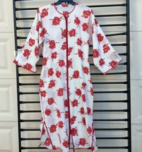 Moroccan Caftan Kaftan Woman EID Jellaba M cream Red Long casual Dress F... - $29.70