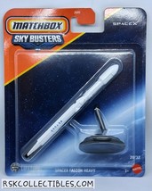 Matchbox Skybusters 2025 SpaceX Falcon Heavy JCM94 New Spaceship Rocket ... - $8.97