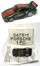 1979 Ideal TCR MK 2 Porsche Turbo Rare #88 Black &amp; Red Slot Less Car 3475-1 MIB - £51.19 GBP