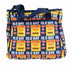 Old Bay Can Pattern Hot/Cold Insulated Tote Bag NEW Fast Free Ship - $24.95