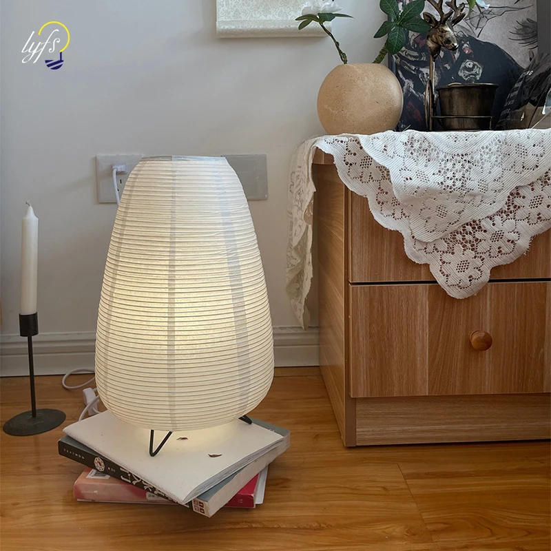 Nordic LED Table Lamp Interior Lighting Wabi-Sabi Fixture Dining Table B... - $15.88+