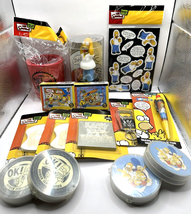 Lot of 13 The Simpsons Collectibles NEW: Cards, Talking Homer, Keychain, Magnet - £57.26 GBP