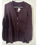Lane Bryant Purple Knit Button Front Cardigan Sweater Size 10/12 - $54.32 CAD