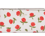 Kate Spade Festive Rosette Dana Large Bifold Wallet ~NWT~ Rose Print - $74.25