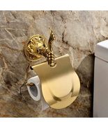 New Brass Gold-Plated Toilet Paper Holder  Classical European Style, Ti... - $5,545.39 MXN