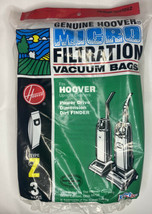 Hoover Z Type Vacuum Bags Allergen Filtration Bags 3 Pack Unopened 40101... - $9.99