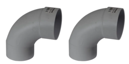 Elbow 3&quot; Hub x 3&quot; Spigot Sched-35 PVC, NDS 31P0ST (2-PACK) - $13.36
