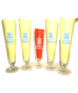 5 Herzogliches Brauhaus Tegernsee Bavaria German Beer Glasses - $34.11 CAD