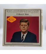 1963 Speeches John Fitzgerald Kennedy JFK A Memorial Tribute 33 RPM Reco... - $29.63