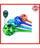 Large Decorative Watering Globes - Set of 4 with Soil Moisture Meters In... - $935.95 MXN