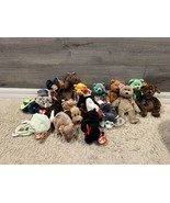 Lot of (17) Beanie Babies In Great Condition. From 1993 &amp; Up. All Have Tags - £37.73 GBP