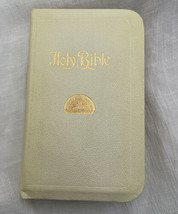 Vintage Holman Holy Bible 1929 The Order Of Rainbow For Girls Ritual KJV - £26.11 GBP