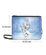 Olaf Happy Snowman Nylon Slim Clutch Bag 10.43&quot;(L) x 13.78&quot; (H) - $32.60 CAD