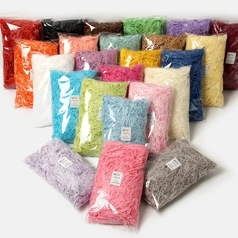 Game Fun Play Toys 100g Colorful Party Gift Packaging Shredded Crinkle Paper Raf - £23.18 GBP