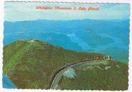 New York Postcard Summit House &amp; Castle Whiteface Mountain &amp; Lake Placid - £1.73 GBP