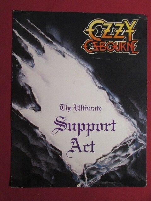 ozzy osbourne tour support act