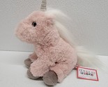 Mini Melodie Plush Soft Pink Unicorn Stuffed Animal - Douglas Cuddle Toy... - £14.21 GBP