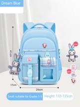 Disney Linabell Fox Cartoon Kawaii Schoolbag Backpack For Girls Primary School S - £41.40 GBP
