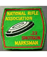1960&#39;s National Rifle Association .22 Shotgun Marksman Patch 4.5&quot; x 4&quot; PB11 - £11.77 GBP