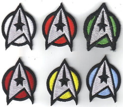 Star Trek: The Motion Picture Embroidered Patch Set of Six NEW UNUSED - £17.69 GBP