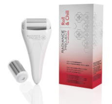Mirabella Beauty Roll & Chill Cryotherapy Refreshing Ice Roller + Extra Stainles - £15.63 GBP