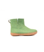 Green Outdoor Low Boots with Rubber Sole - Handcrafted for Style and Dur... - $122.06 CAD