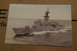 000 Vintage RPPC USS Kirk FF-1087 Knox class Frigate Photo Postcard Unused - £3.93 GBP
